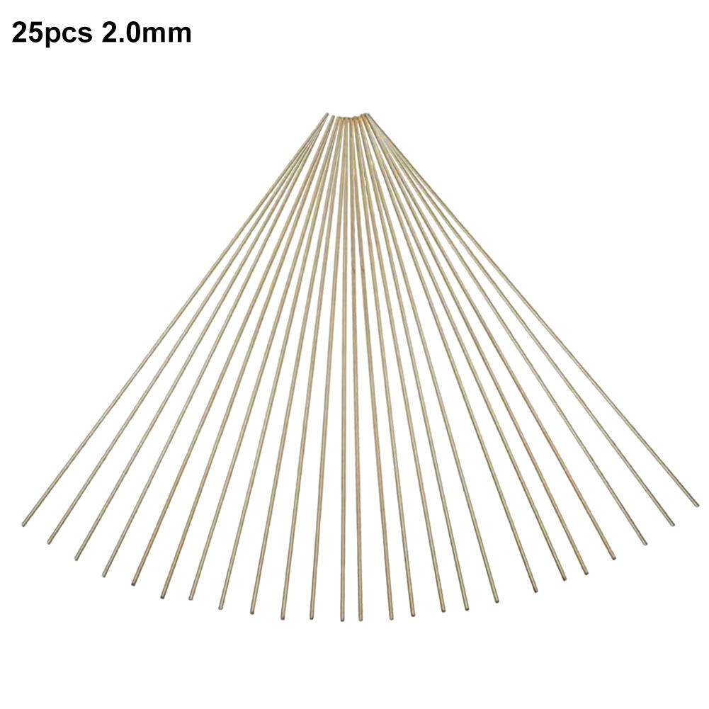DIY Welding Rods Brazing Rods 1.6mm Diameter Brass Welding Rods Set Elongation 25 Temperature Range 1634-1661 F