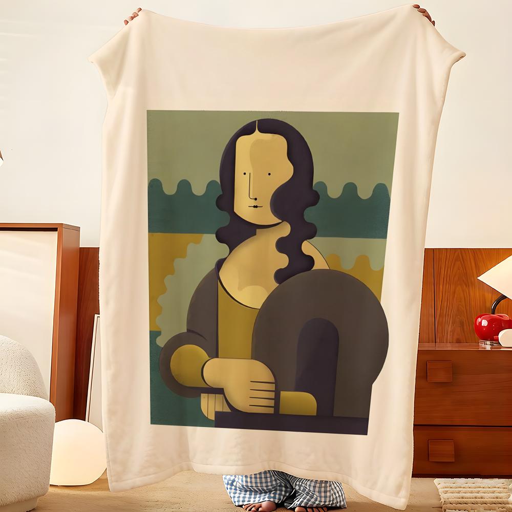 Artist J-John B-Battalgazi Throw Flannel Throw Blanket, Lightweight Cozy, Durable Washable Cute Cool
