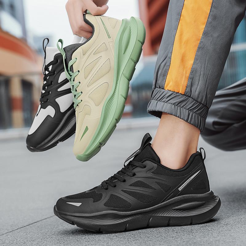 Unisex Letní Běžecké Boty Lehké Pánské Dámské Módní Tenisky Originální Trenér Prodyšné Elastické Šněrovací Sportovní Boty