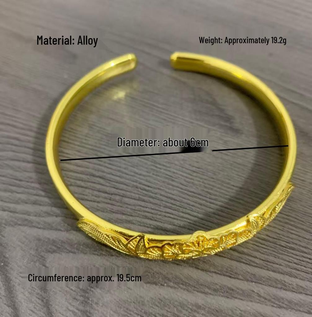 Adjustable Ethnic Bracelet with Dragon, Phoenix, and Lotus Design