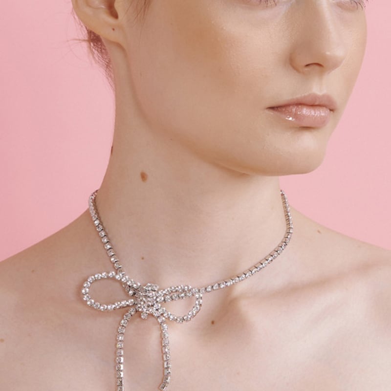 

MATIAS Bow Necklace Silver