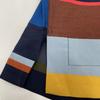 PaulSmith Multicolor 905U G01460 Striped Open Collar Shirt tops S multicolorUsed