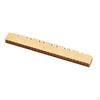 Brass Slotted Nut Durable Flat Bottom Guitars Parts 43mm for Bass Guitar Accessory