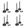 For Honda AX-1 1988 1989 1990 NX250 Dominator 88 89 90 91 92 93 4.5mm Motorcycle Engine Parts Intake Exhaust Valve Stem Kit