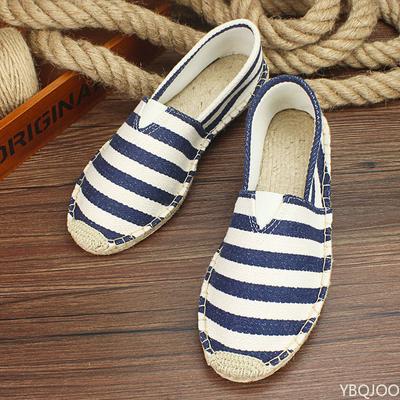 2025 Summer Autumn Men Canvas Shoes Breathable Men's Casual Shoes Slip-On Hemp Shoes Graffiti Espadrilles Women Footwear Flats