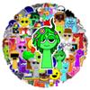 50/100PCS Stickers Funny Music Game Decals DIY Phone Luggage Laptop Skateboard Guitar Bike Car Sticker