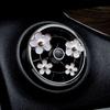 Car Diffuser Vent Perfume Clips Cute Flower Air Freshener Diffuse Conditioning Aromatherapy Perfume Clip Car Interior Decoration