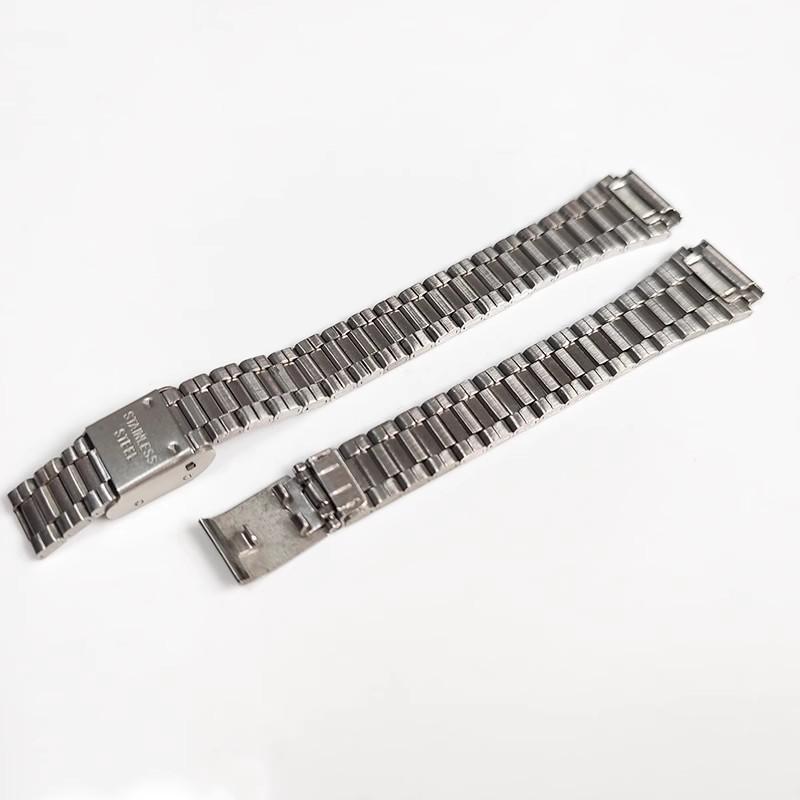 Damen Ersatz Edelstahl Metall Uhrenarmband Armband Zubehör