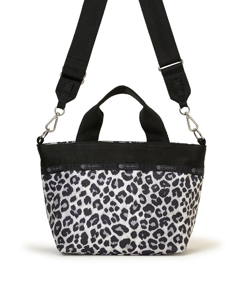 LeSportsac Official Small Bucket Tote Neutral Leopard Print Bag/3041 Women's