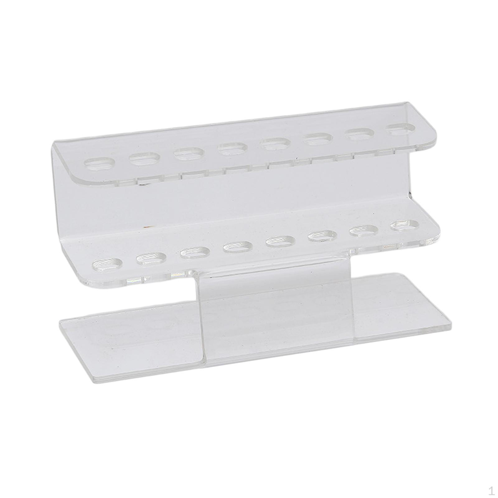 

8 отверстий для хранения пинцетов для ресниц Профессиональная удлинительная стойка для комода чистый