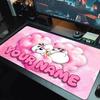 Niestandardowe Imię podkładka pod mysz Diddl Duża podkładka na stół do gier Antypoślizgowa Podkładka pod laptopa Tablet Duża podkładka pod mysz XXL Mata do gry na PC z zablokowaną krawędzią_XIA