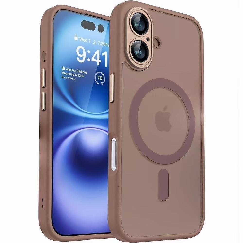 Etui na telefon z osłoną obiektywu dla 17 16 15 14 Plus Pro ProMax Dla MagSafe Odporne na wstrząsy Termiczne Przezroczyste Etui ochronne