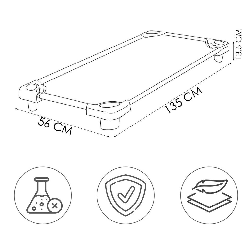 King Children's Deckchair - Red