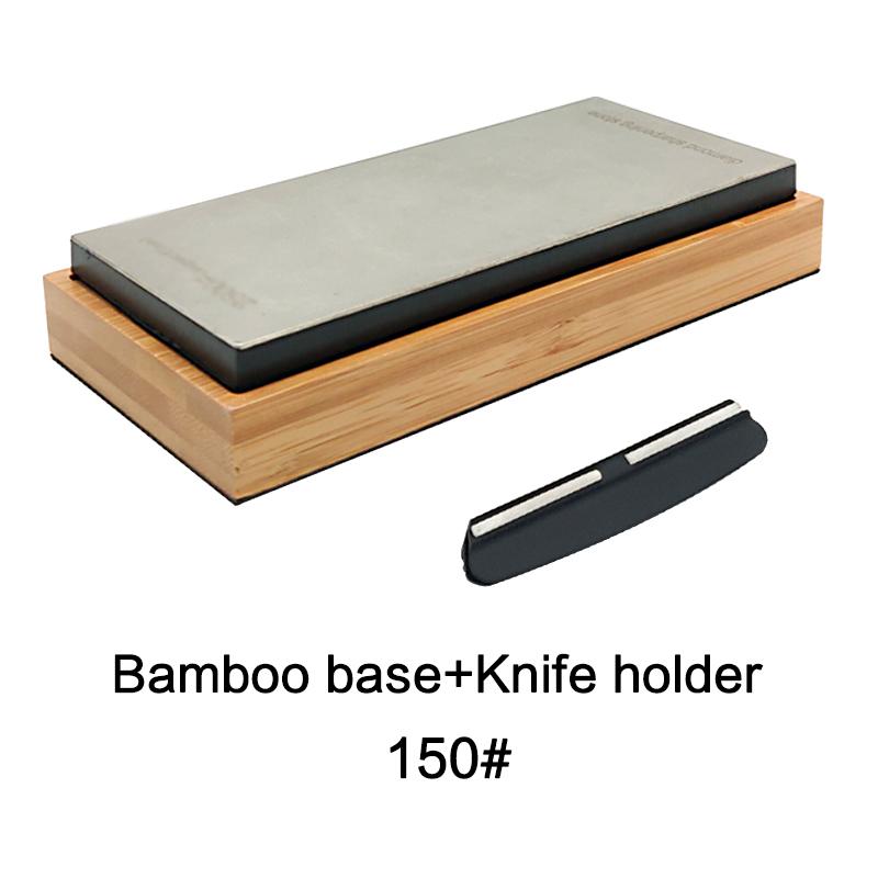 120-3000# Big Diamond Whetstone Kitchen Knife Sharpening System Household Knife Sharpener Sharpen Tool Bamboo Base Angle Guide