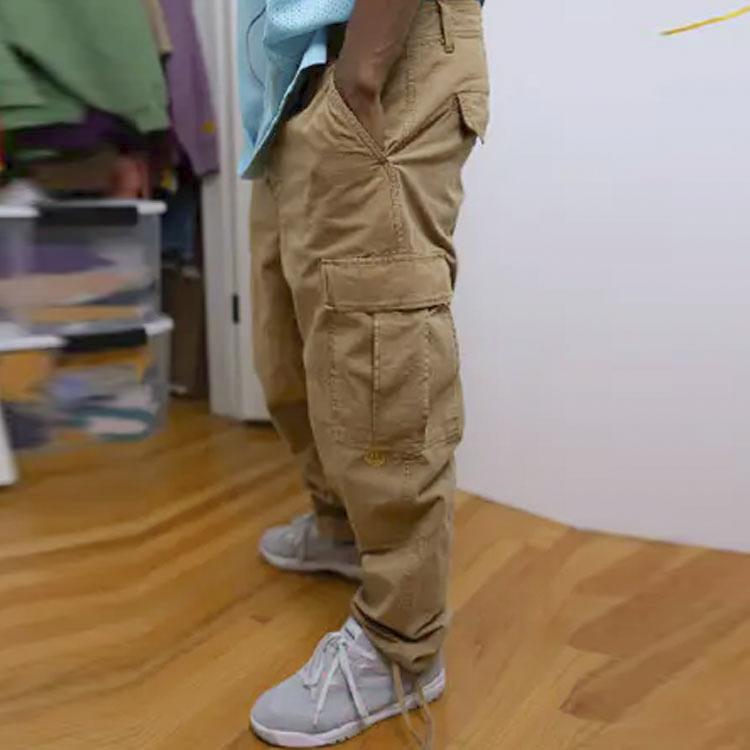 Drew House Smiley Collection Cargo Pants Unisex Brown DR-SS21-87