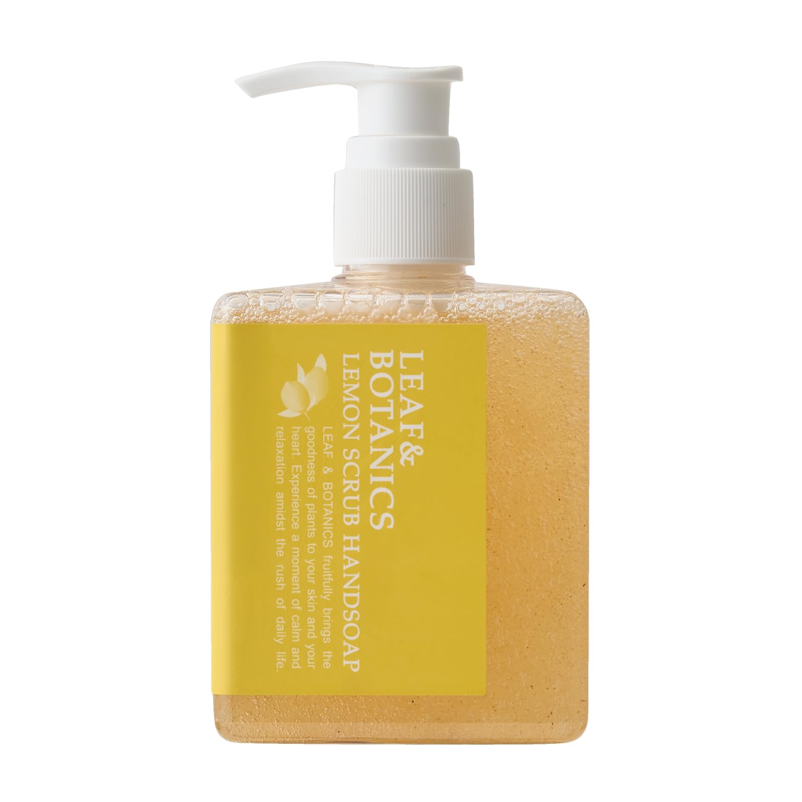 Limited Leaf Botanics Scrub Hand Soap Lemon [Spring/Summer Edition] &