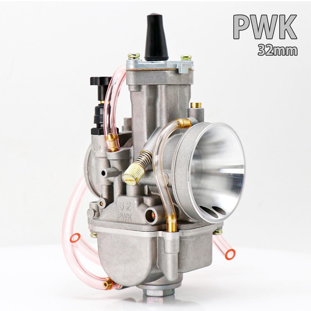 ZSDTRP Universal PWK 21 24 26 28 30 32 34 2T 4T Engine Carburetor Carburador With Power Jet For Koso OKO Keihin 75cc-350cc