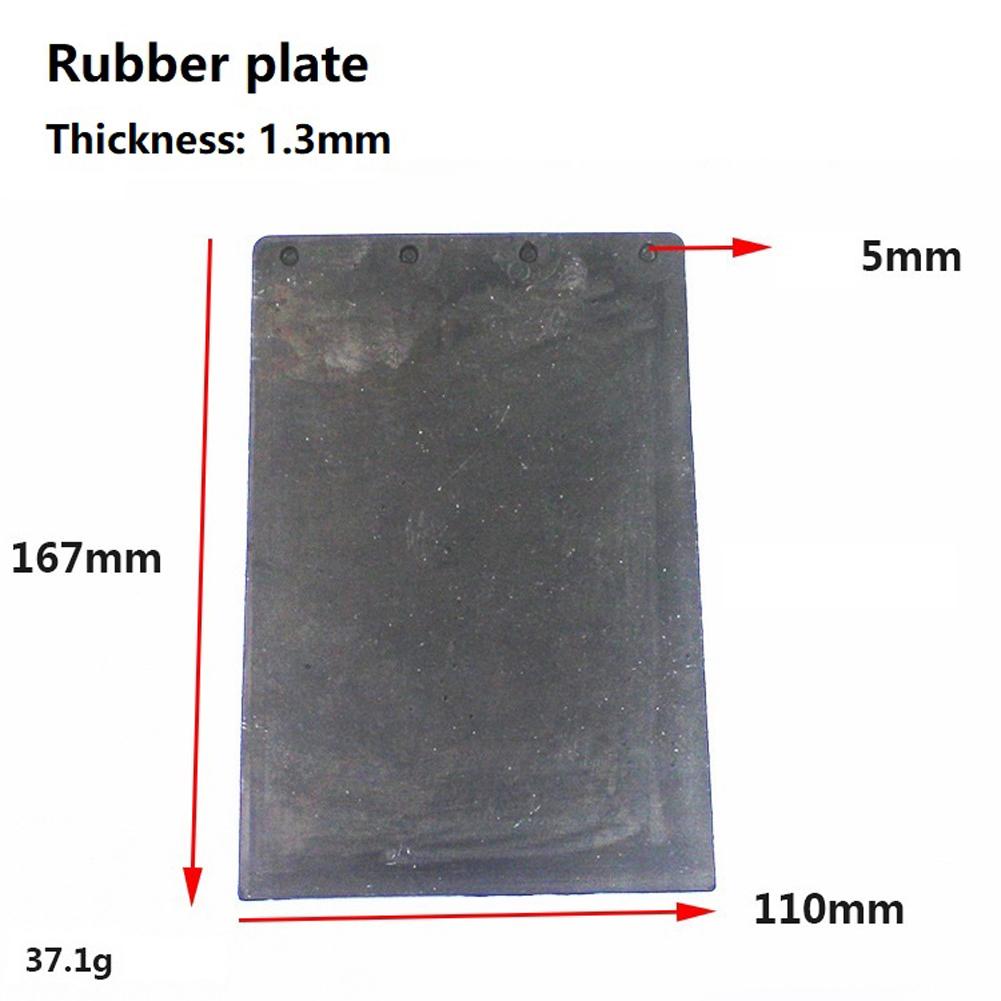 1/3pcs 4-inch Iron Carbon Rubber Base Plate Pad 4 Holes For 9403 MT190 MT9 Belt Sander Sanding Belt Machine Accessories