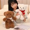 Cute Scarf Teddy Bear Doll Plush Toy Cute Bear Hug Bear Doll Girl Soothing Rag Doll