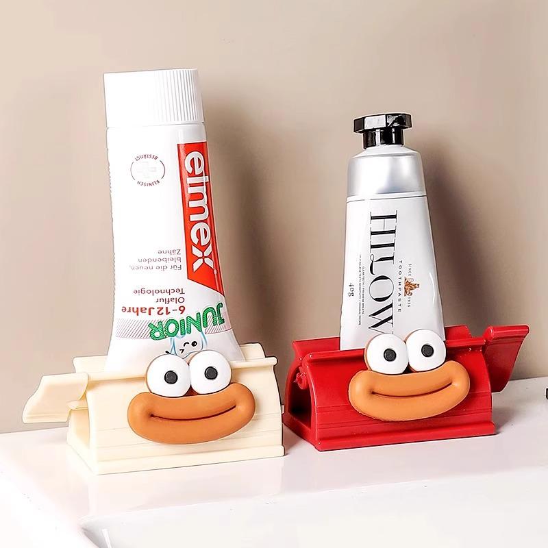 Children's Manual Toothpaste Squeezer & Facial Cleanser Roller