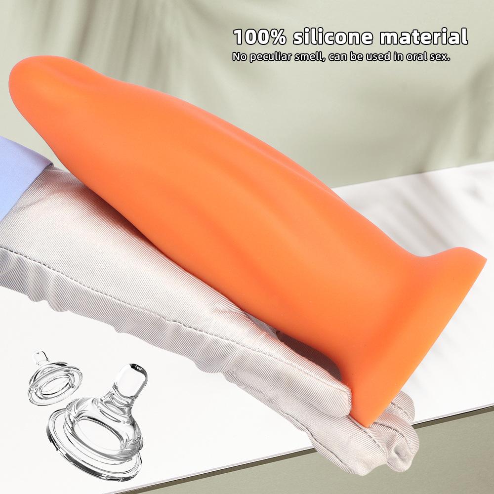 Liquid Silicone Super Large Super Thick Soft Anus Expansion Trainer Special-shaped Anal Plug Big Penis SM Gay Adult Sex Products