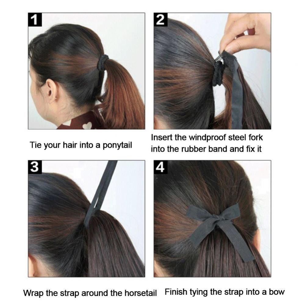 Ponytail Hair Accessories Long straight Wigs Drawstring Ponytail Synthetic Ponytail Hair Extension