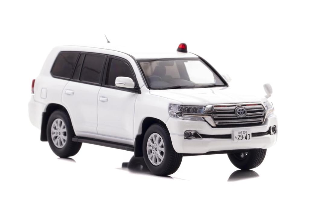 Scale Toyota Land Cruiser AX 2018 Miyazaki Prefectural Police Traffic Department Traffic Guidance Division Bosozoku Countermeasures Office Vehicle