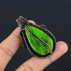 Green Flash Labradorite Pendant Gemstone Jewelry, 999 Copper Wire Wrapped Pendant, Handmade Jewelry Birthstone Pendant, Gift For Him