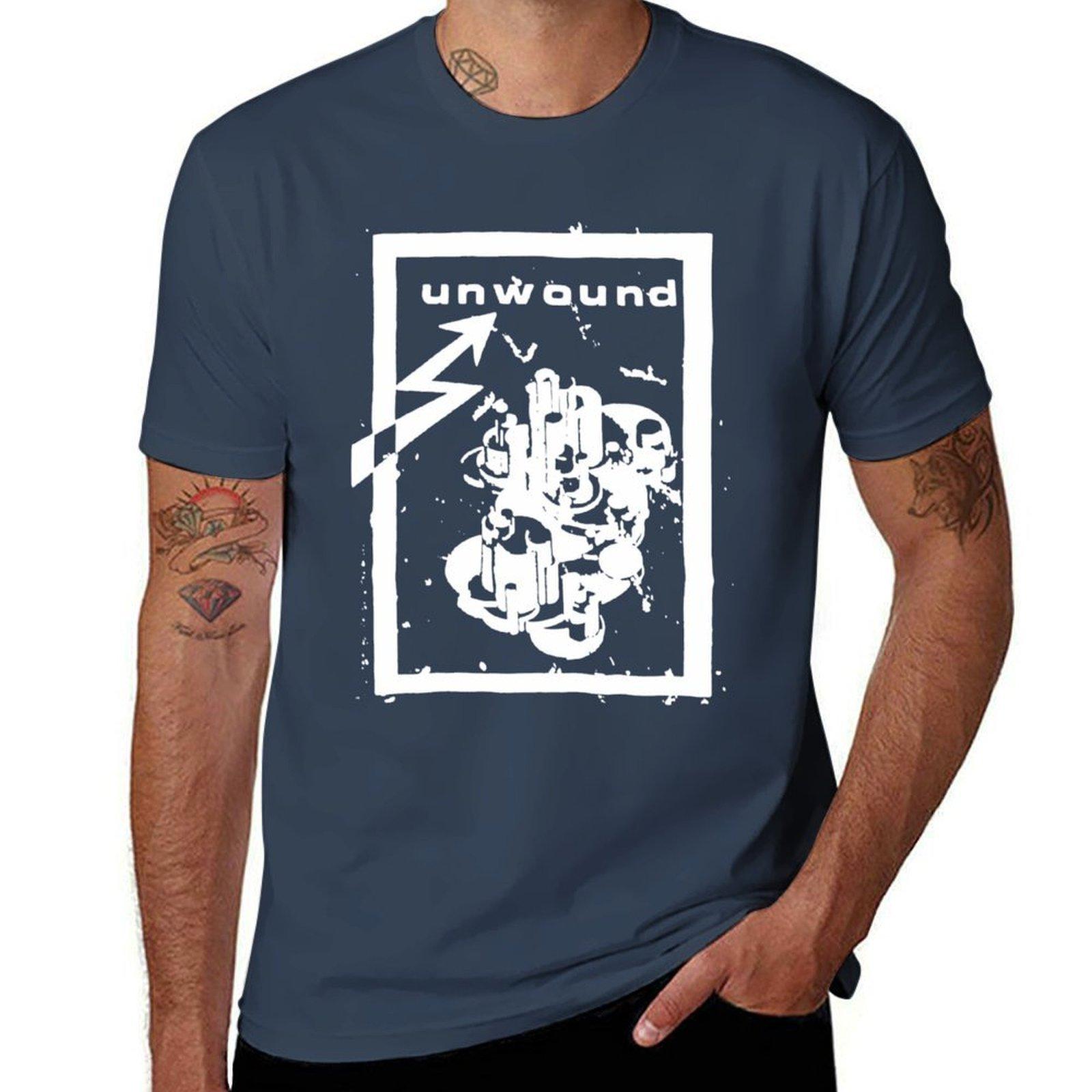 Unwound Tshirt Casual Minimalist Short Sleeve Top S