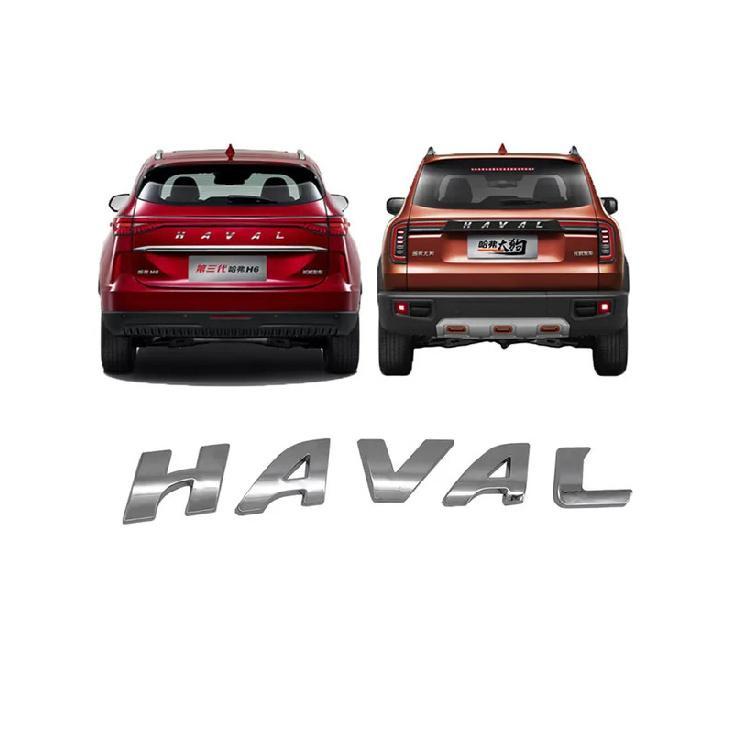 3921012XKZ4CA "HAVAL"letter Rear Trunk Tailgate  Car Decals Suitable for Great Wall Hover haval H6 3RD DARGO