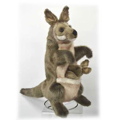 Hansa Realistic Hand Puppet (Kanga Joey)