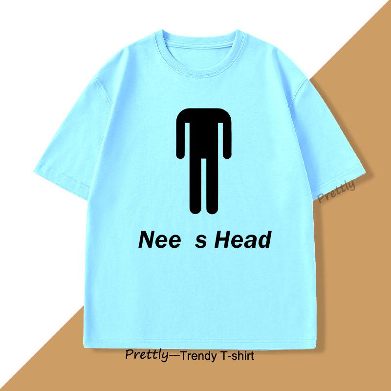 

Needs Head Funny Tshirt Humor Tee Cotton Short Sleeve Round Neck Tshirt Casual Short Sleeves Summer Cotton Breathable Tshirt 4XL