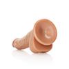 RealRock - Curved Realistic Dildo with Balls and Suction Cup 18 Cm