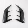 Car Rear Bumper Lip Spoiler Side Air Vent Outlet Cover Trim For Lexus NX 250 350 350h   Carbon Fiber Black Car Styling