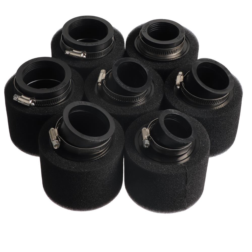 1Pc Black/Red Dual Foam Air Filter 35mm 38mm 42mm 45mm 48mm 50mm Universal Cleaner for Moped Scooter Off-road Bike Parts Air Filters 7