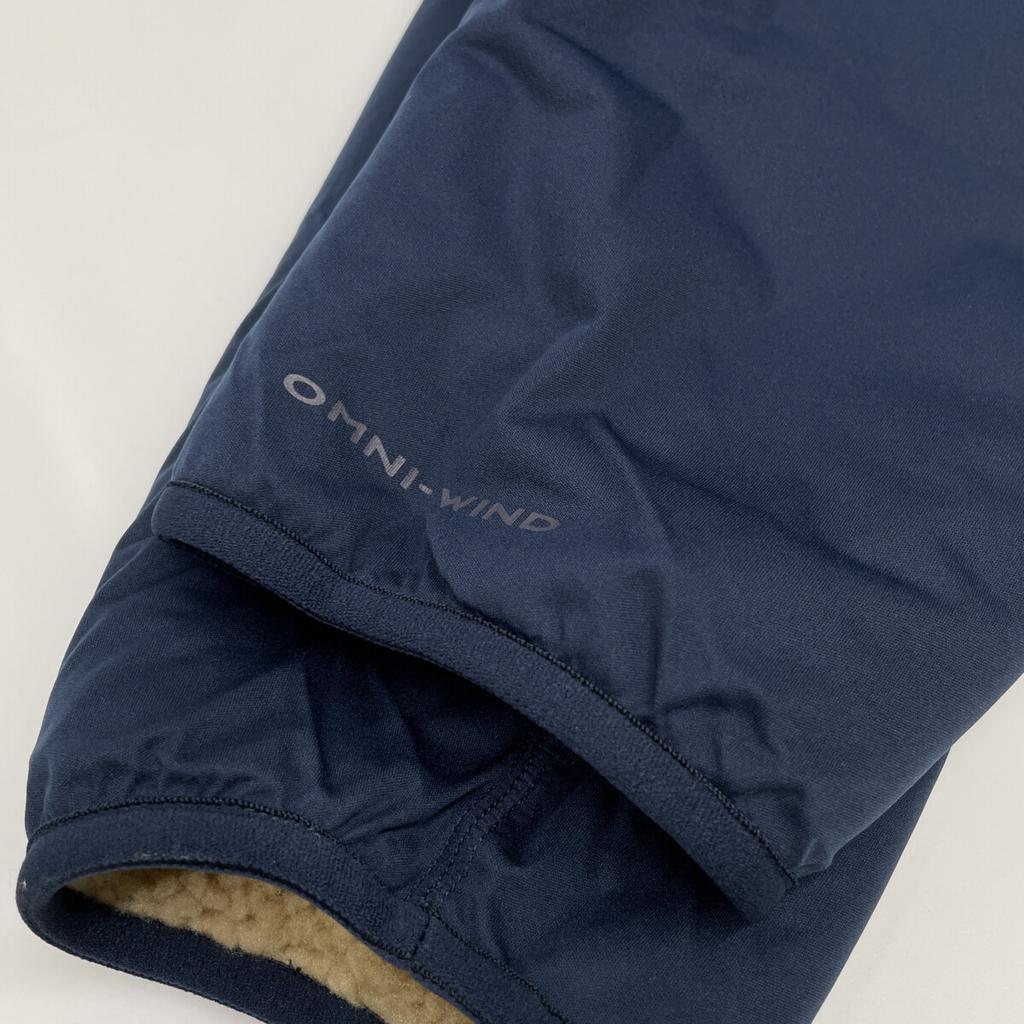 Columbia Brown PM3437-214 Chicago Avenue Reversible Fleece Jacket Jacket XL Brown x navyUsed