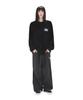 Opeunyadeu(Owai) Torn Name Tag Long Sleeve - Black