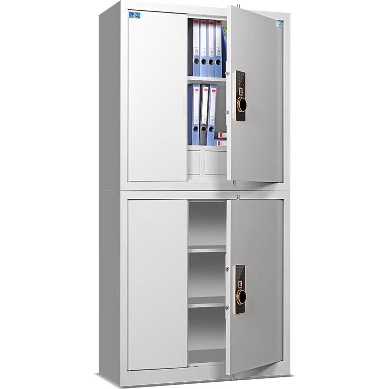 Tiger Brand Large Split Two-Section Steel Filing Cabinet