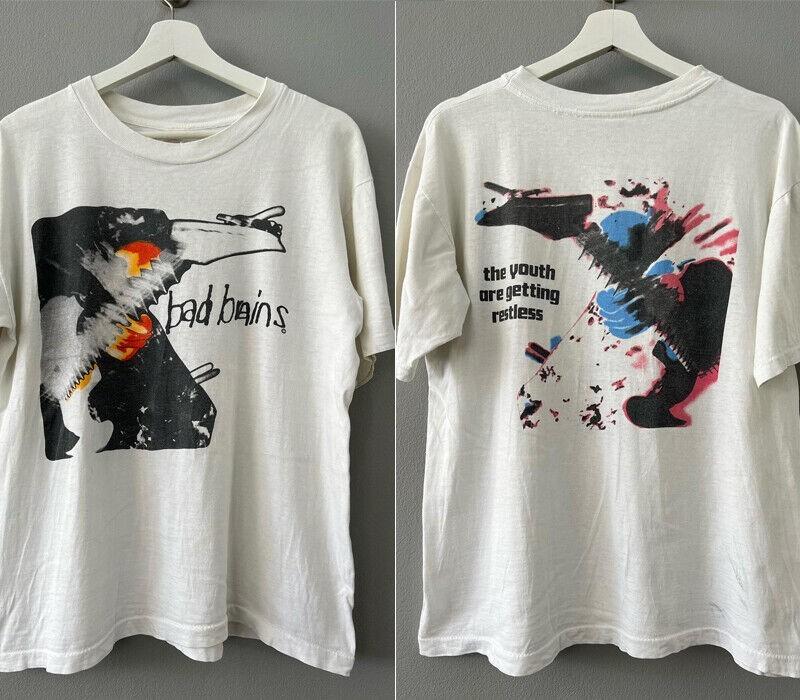 Bad Brains band The Youth Are Getting Restless 2 side Unisex T shirt XXXXL