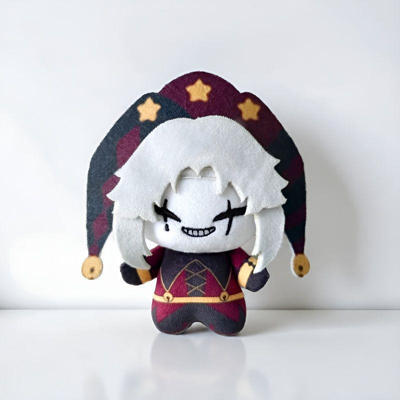Divers Styles Mignon Cirque Anime Jeu Freak Personnage Pierrot Arlequin et Bouffon Peluches Porte-clés Pendentif Sac Peluche Poupée