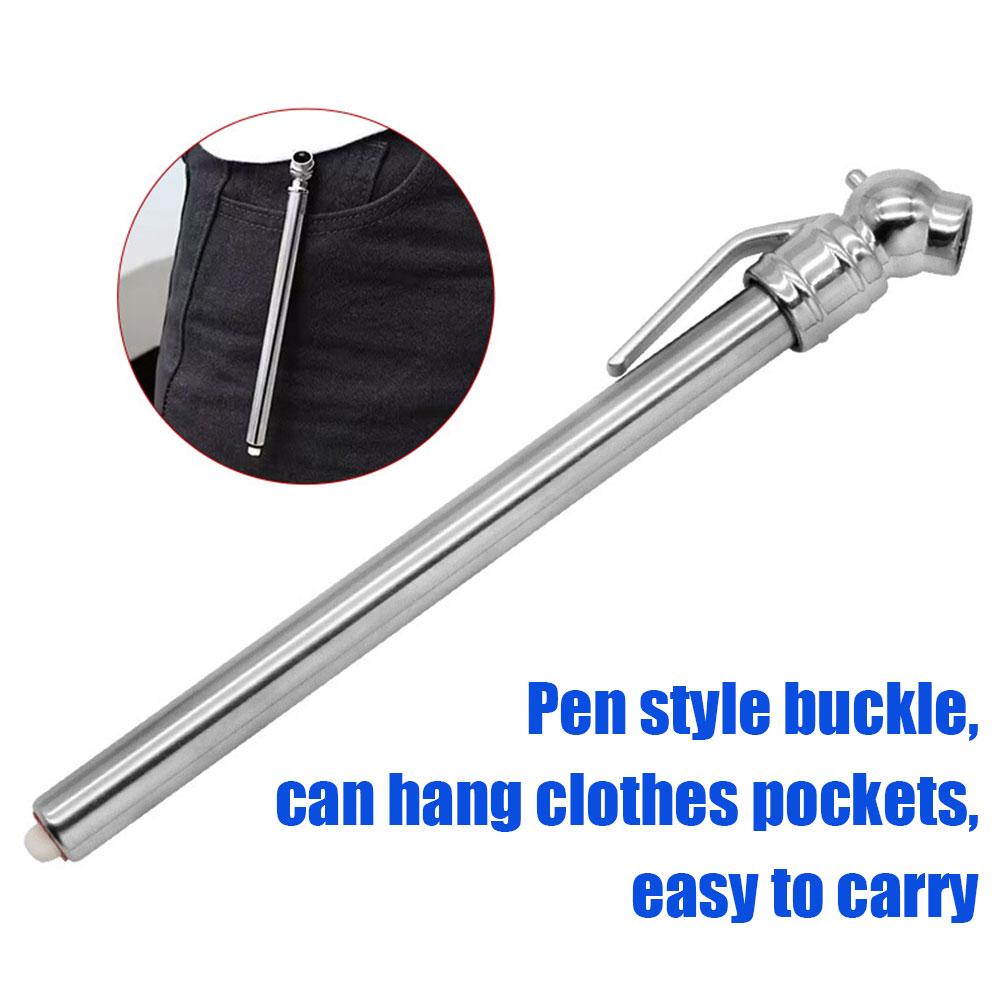 Car Tyre Pressure Test Meter Car Tire Pressure Gauge Pen Electric Bicycle Universal Tools 5-50 PSI Tester Motorcycle Accessories