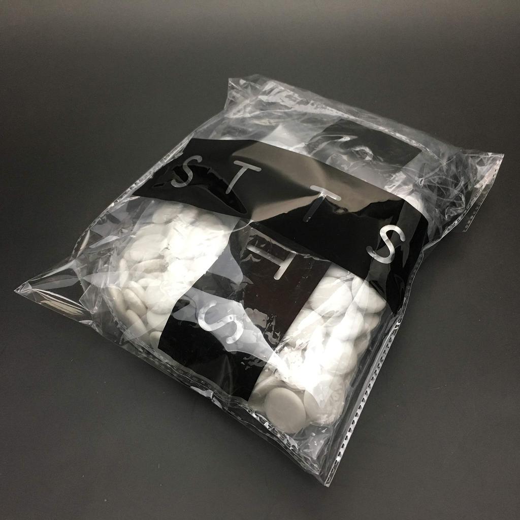 ST TS Go Stones, Hard Melamine, Medium Thickness, 361 Stones, Ideal for Practice, Tournaments, and Beginners, 6mm Thick