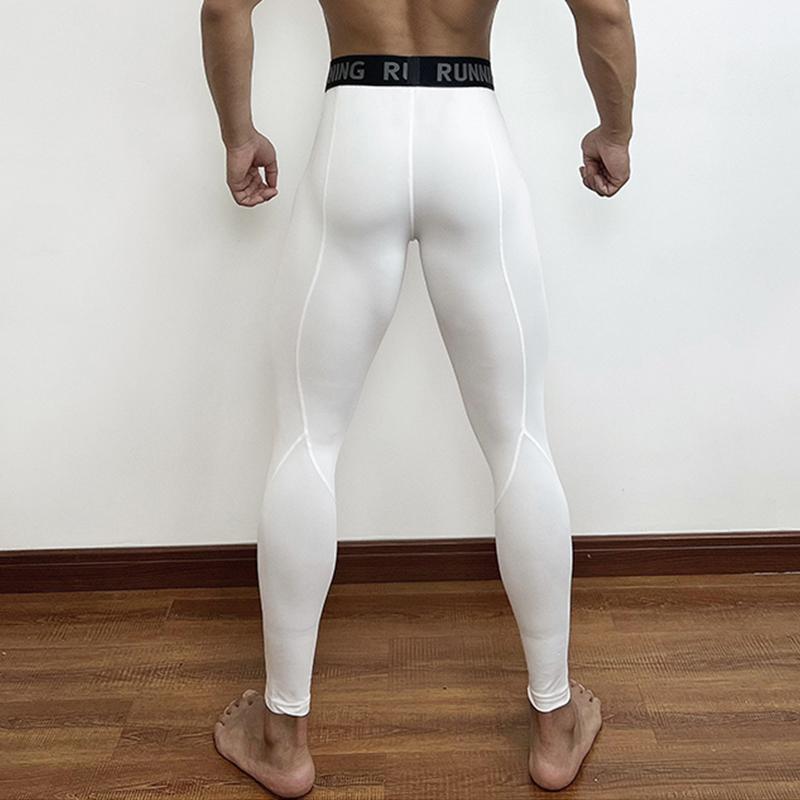 Mens Tight Compression Pants Quick Dry Fit Sportswear Running Tights Men Legging Fitness Training Sexy Sport Gym Leggings