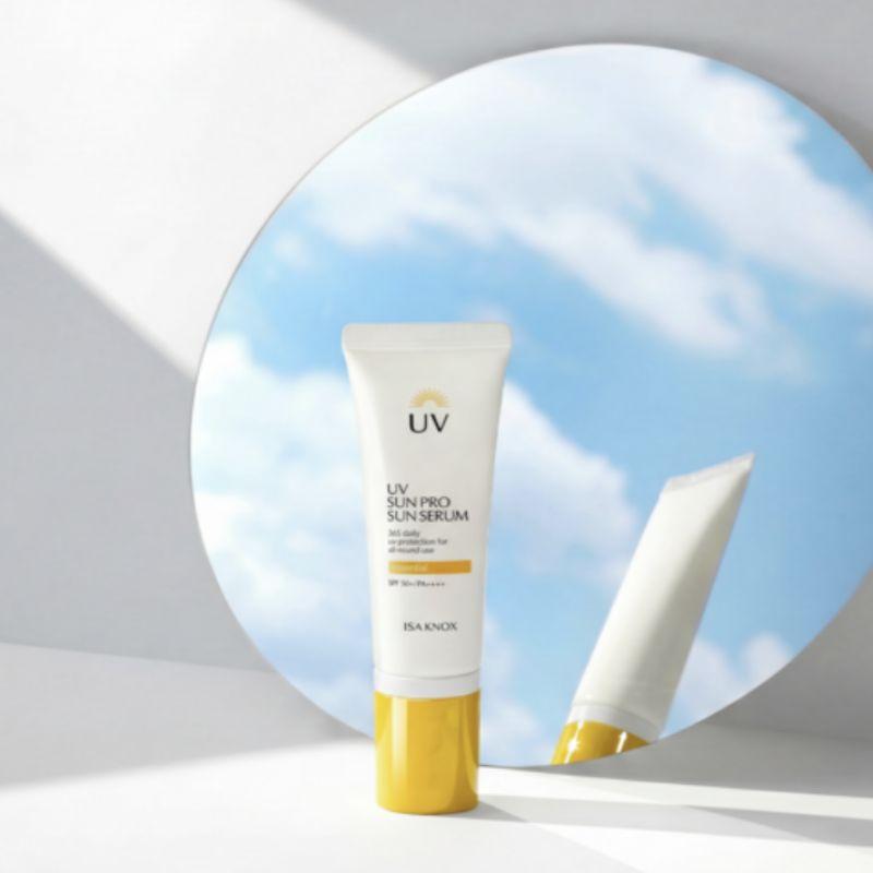 ISA KNOX UV Sun Pro 365 Essential Sun Serum SPF50+ PA++++ Double Set 40ml X 2
