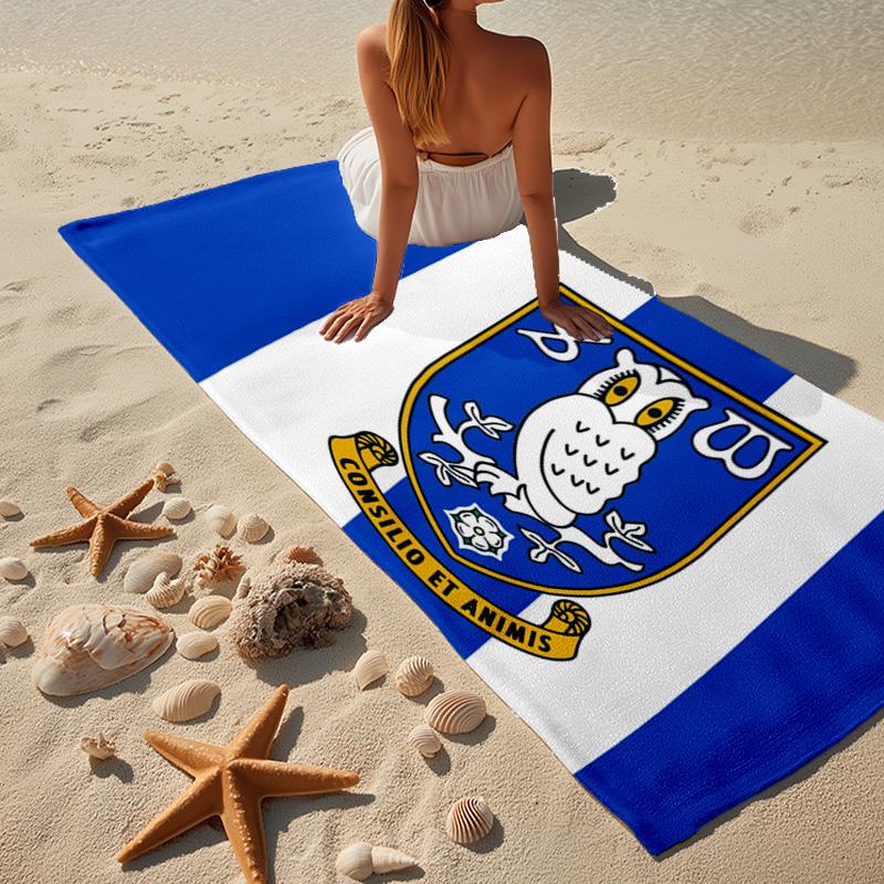 1PC Owl Symbol Wednesday Beach Towel - Soft, Absorbent Microfiber, Lightweight, Ideal for The Beach, Parties, Travel, Camping fan gifts