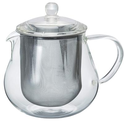 HARIO Leaf Tea Pot Clear Practical Capacity 450ml Heat Resistant Glass Present Gift Present CHC-45T