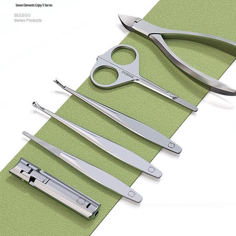 SEESOO 6-Piece Nail Clipper Set