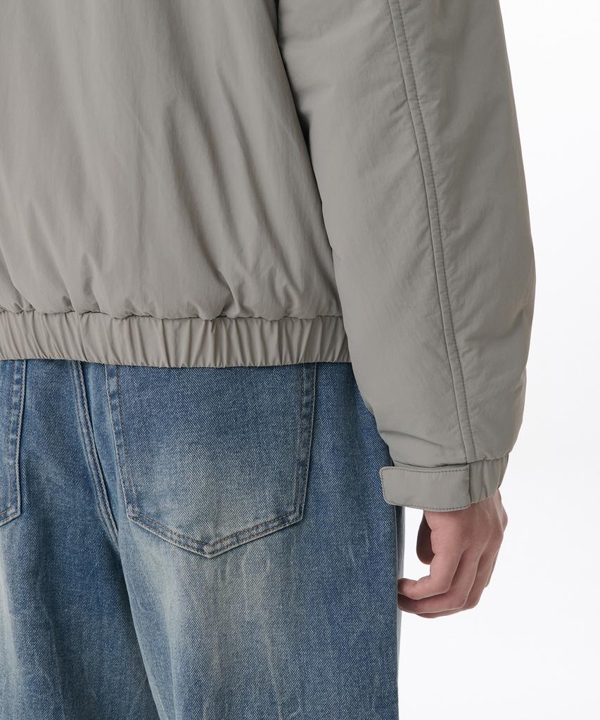 Musinsa Standard High-Neck Padded Blouson Jacket [Titan Grey]