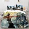 3D Print Tomb Raider Bedding Set for Boys Girls Twin Queen Size Duvet Cover Pillowcase Home Textile
