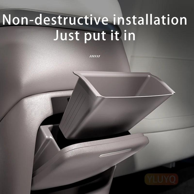 For ZEEKR 7X 2025 Storage Box Armrest box, rear storage box, rear storage box, automotive interior modification accessories
